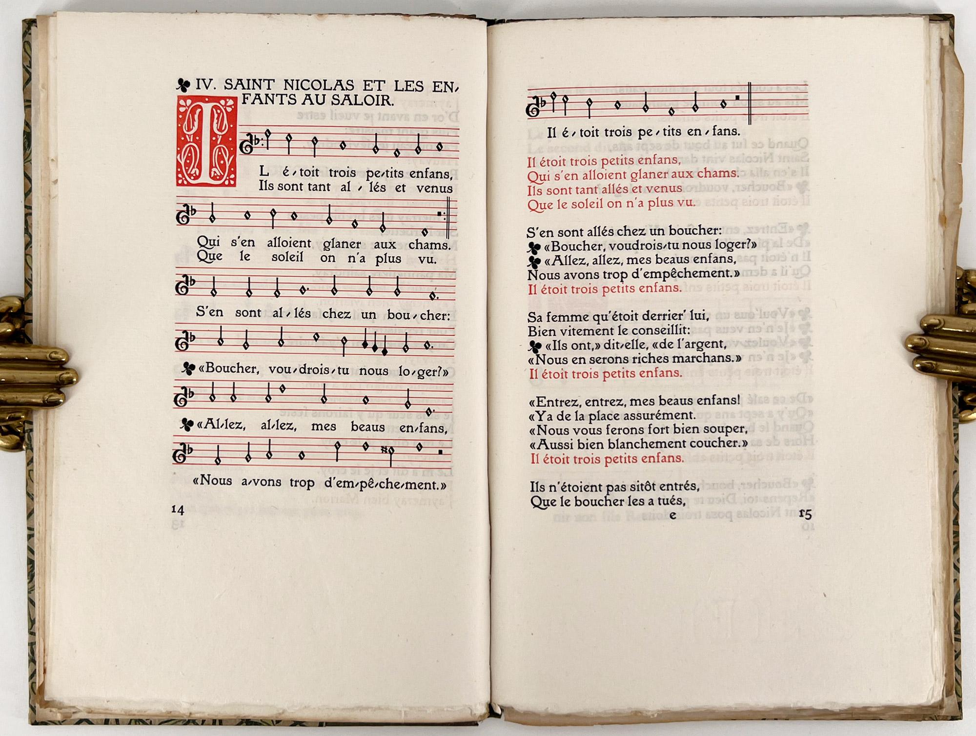 Carta Alcune antiche ballate francesi e inglesi - ERAGNY PRESS in vendita