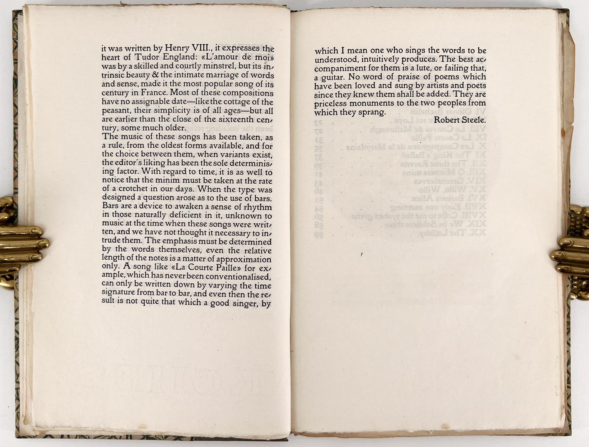 Alcune antiche ballate francesi e inglesi - ERAGNY PRESS in vendita 4