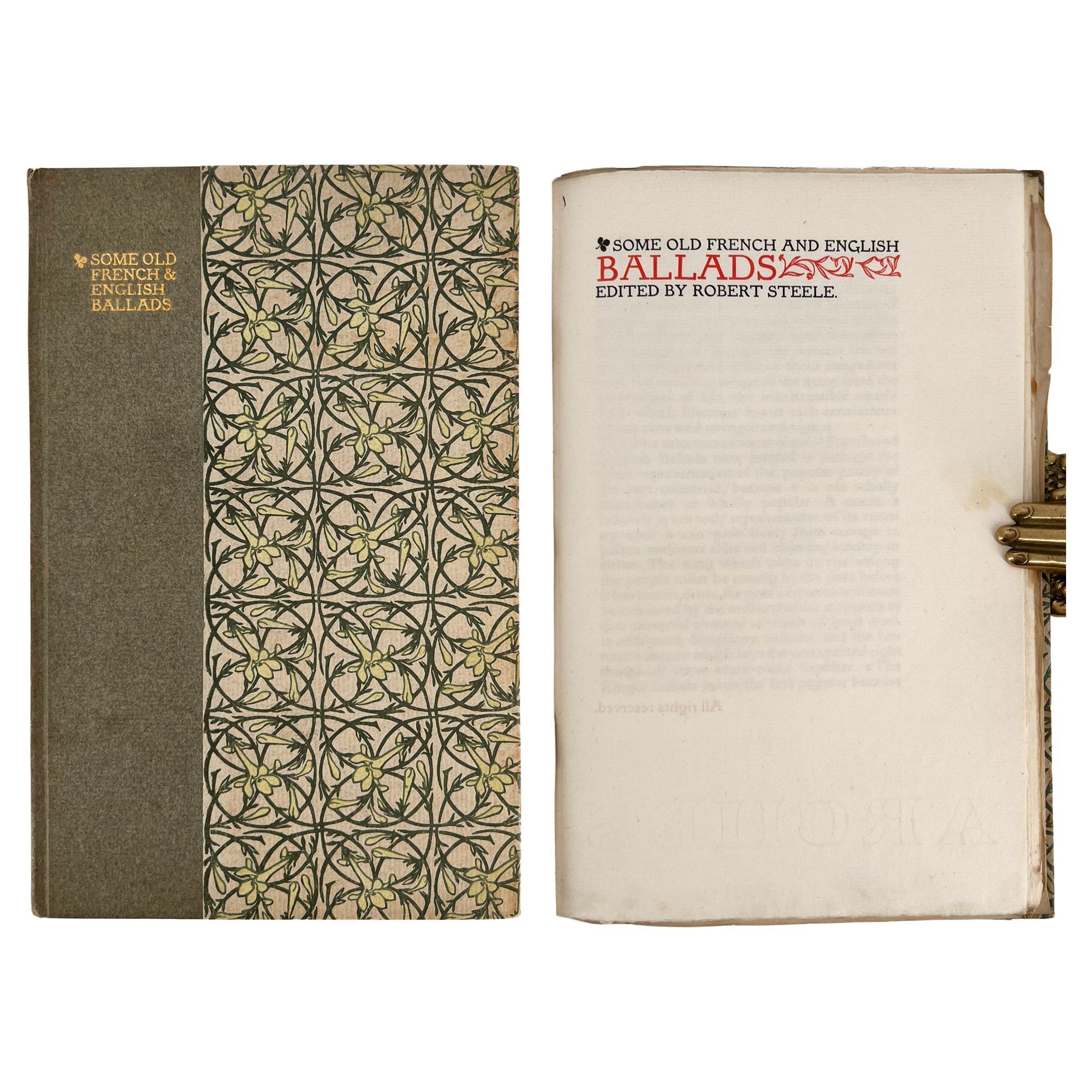 Alcune antiche ballate francesi e inglesi - ERAGNY PRESS in vendita