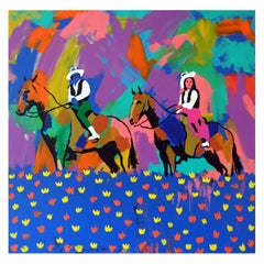 „Some People Are Waistcoat People“, Porträtgemälde von Alan Fears, Pop Art