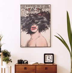 SOMEONE TO WATCH OVER ME 1987 Película polaca B1 Cartel de cine, ANDRZEJ PAGOWSKI