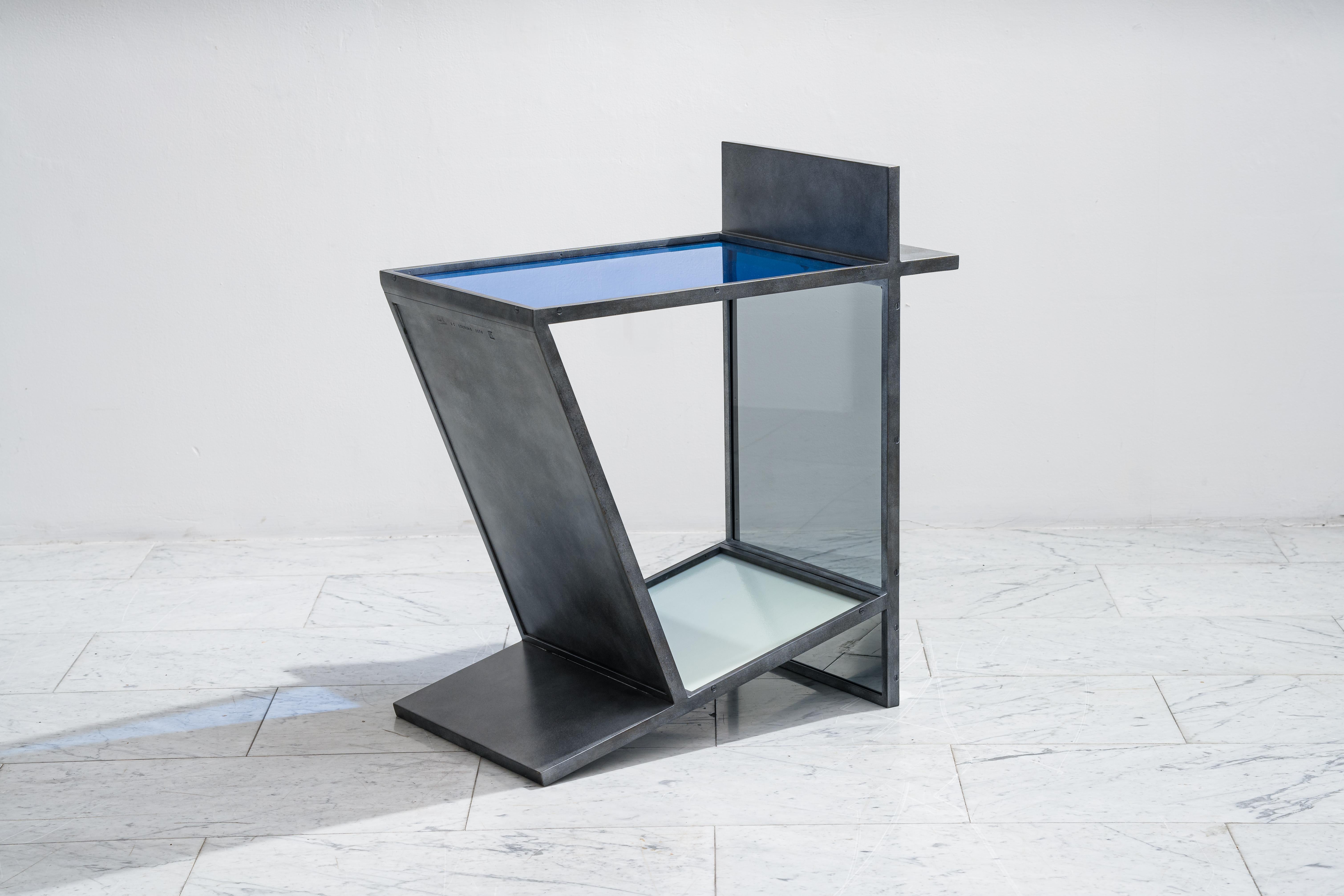 Modern Somersault Side Table For Sale