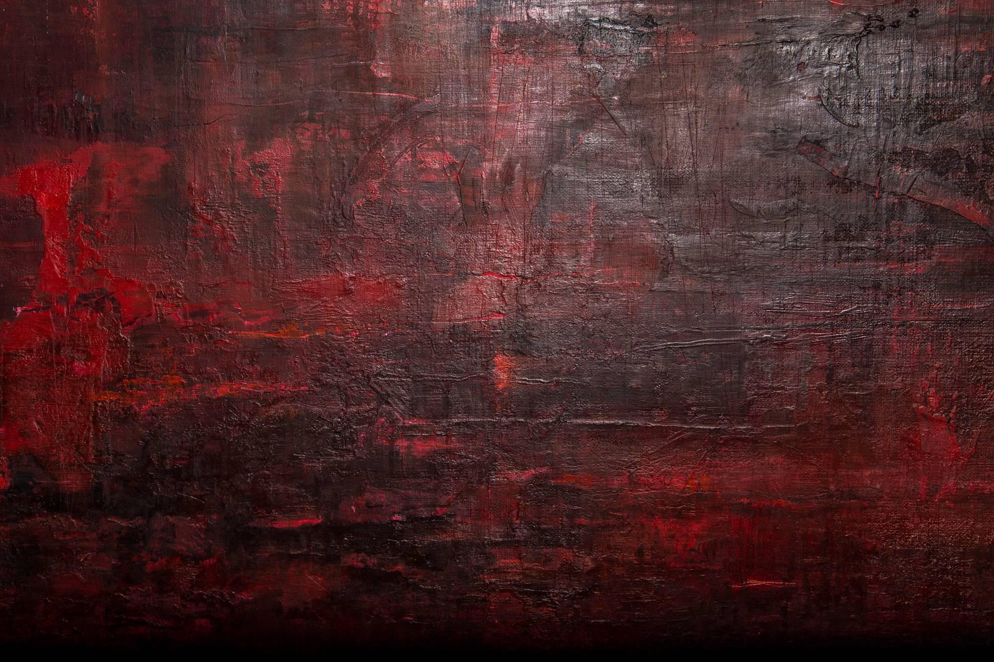 Modern 'Something and Nothing in Red' by Kate Buckley