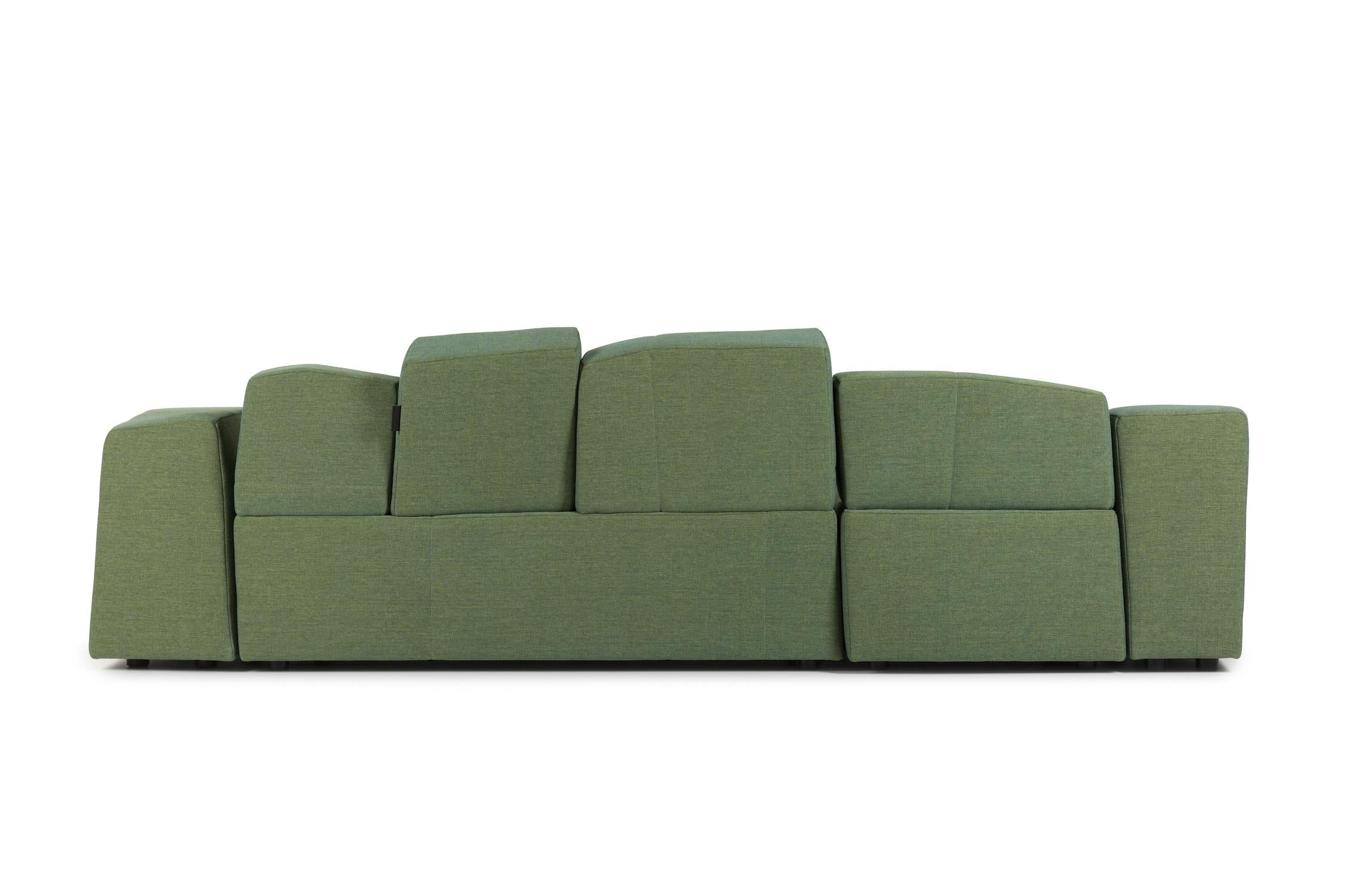 Dutch Something Like This Modular Sofa by Maarten Baas in Fabric or Leather For Sale