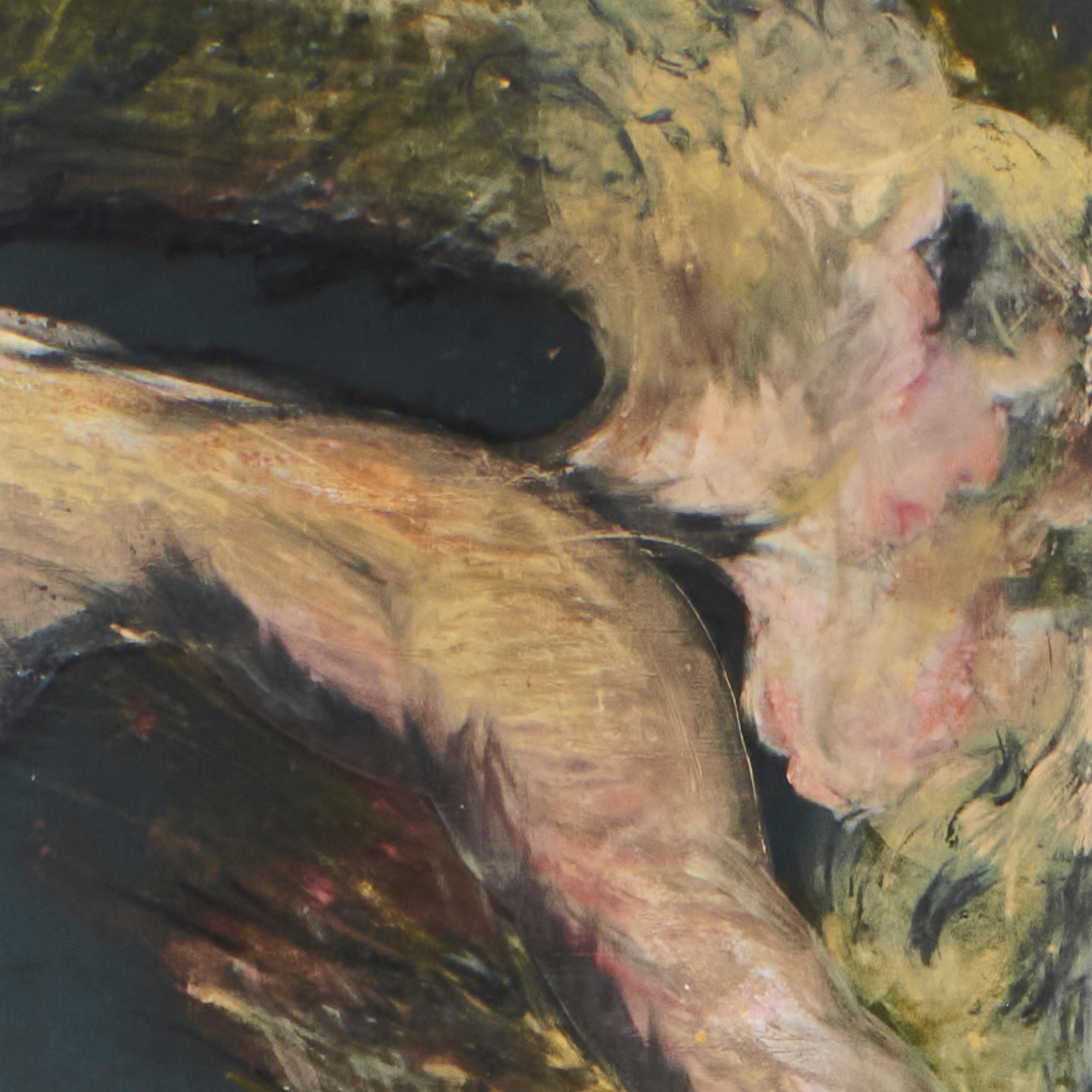 Something we don’t know about ourselves 1 painting by Quoï Alexander im Zustand „Neu“ im Angebot in Macieira de Sarnes, PT
