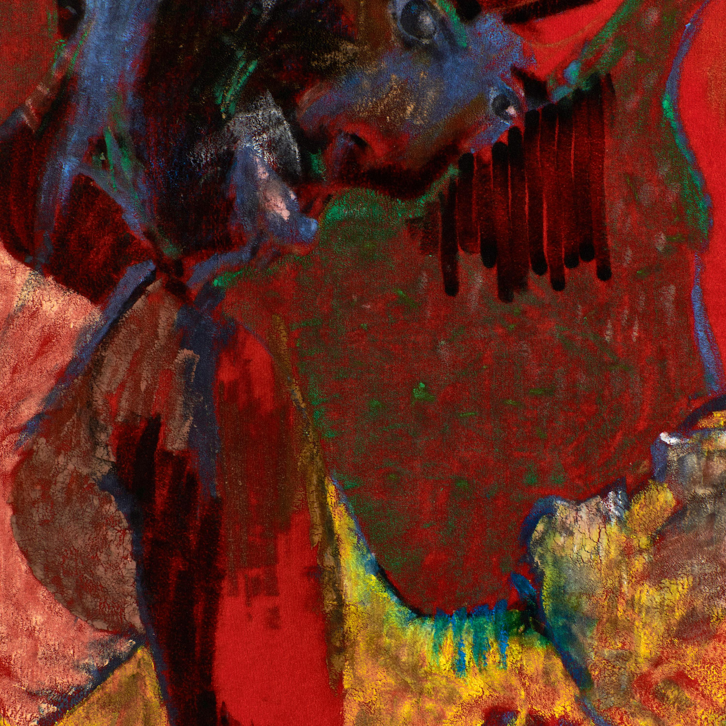 Something we don’t know about ourselves 2 painting by Quoï Alexander im Zustand „Neu“ im Angebot in Macieira de Sarnes, PT