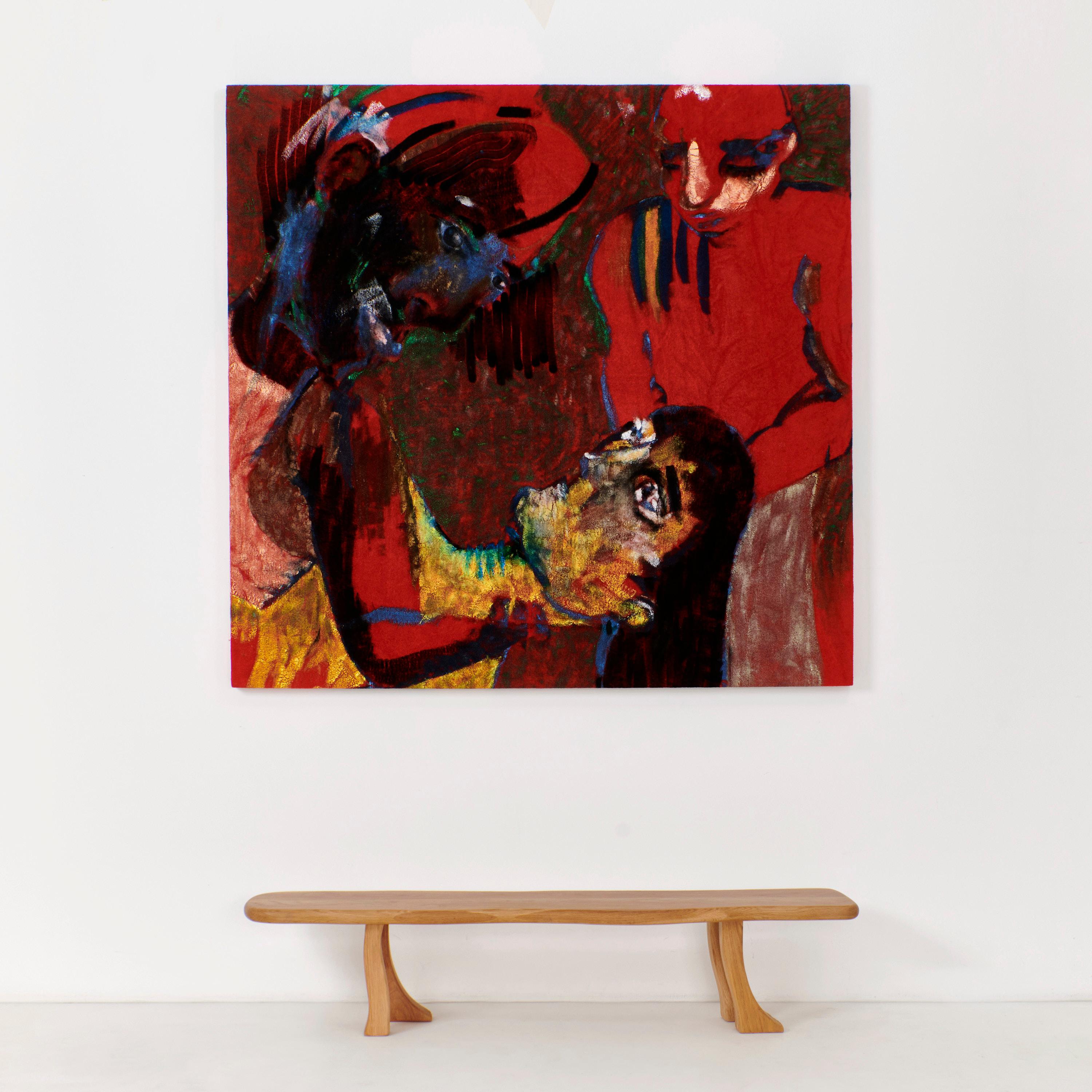 Something we don’t know about ourselves 2 painting by Quoï Alexander (21. Jahrhundert und zeitgenössisch) im Angebot