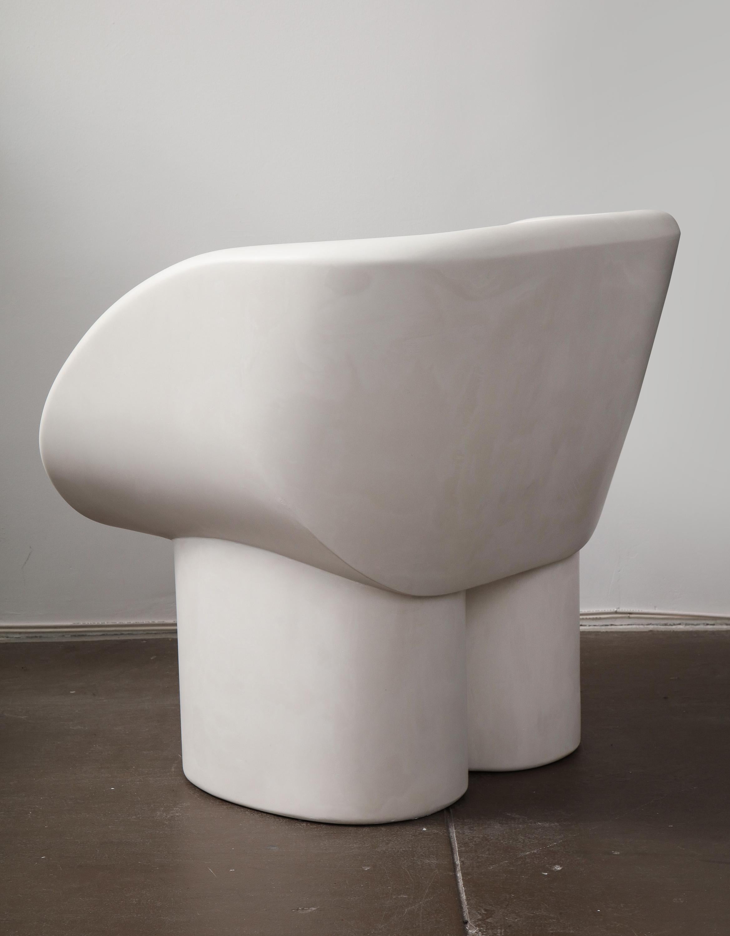 plaster chair