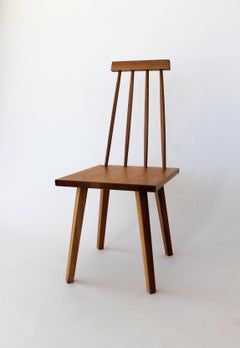 Sommar Dining Chair in White Oak with Spindle Back