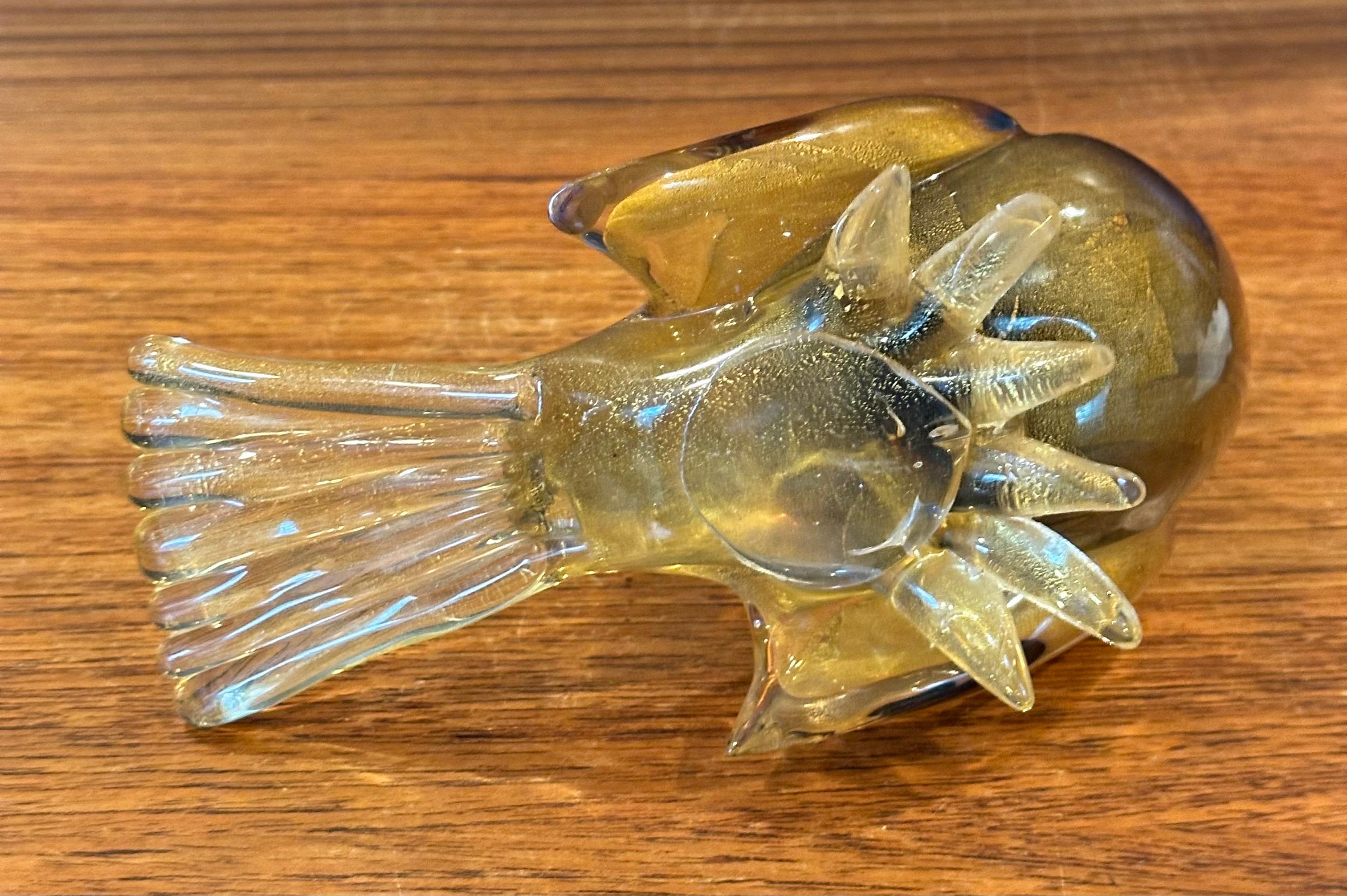 Sommerso Vogel-Skulptur aus Kunstglas von Murano Glas im Angebot 4
