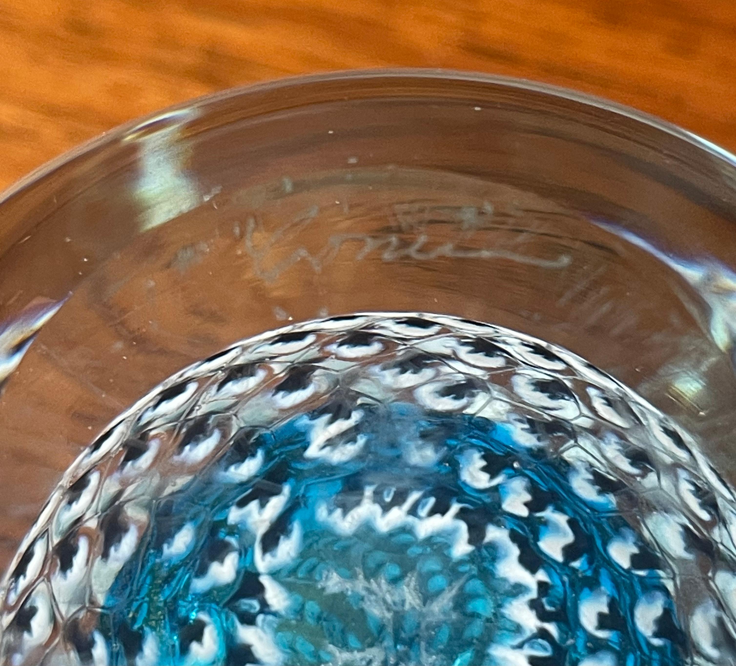 Bottiglia di profumo in vetro artistico di Correia Art Glass con tappo di Steven Correia in vendita 4