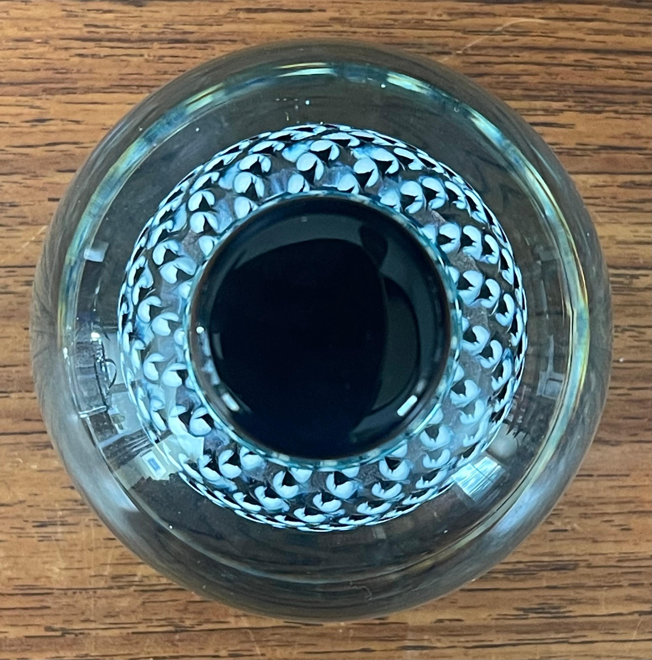 Bottiglia di profumo in vetro artistico di Correia Art Glass con tappo di Steven Correia in vendita 1