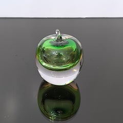 Sommerso Glass Apple by Hanne Dreutler and Arthur Zirnsack for Studio Åhus