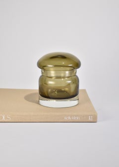Sommerso Glass Jar
