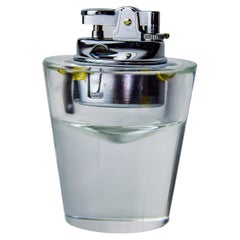 Encendedor Sommerso de Seguso, cristal de Murano, Italia, 970