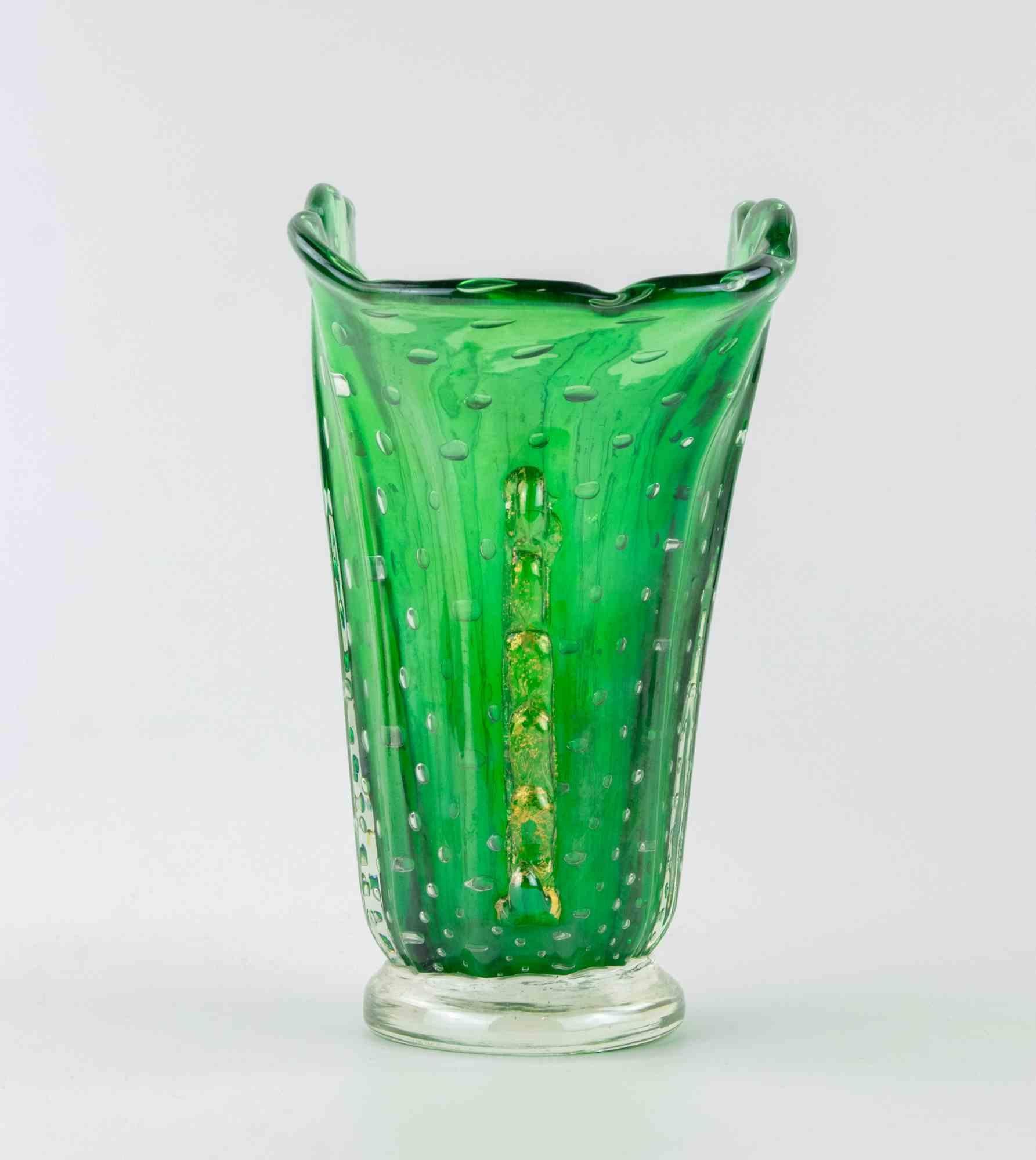 Vintage Vase by Barovier & Toso, 1930s In Good Condition For Sale In Roma, IT