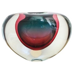 Sommerso vase by Flavio Poli