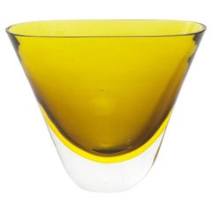 Sommerso Vase by Flavio Poli for Seguso Vetri D'Arte