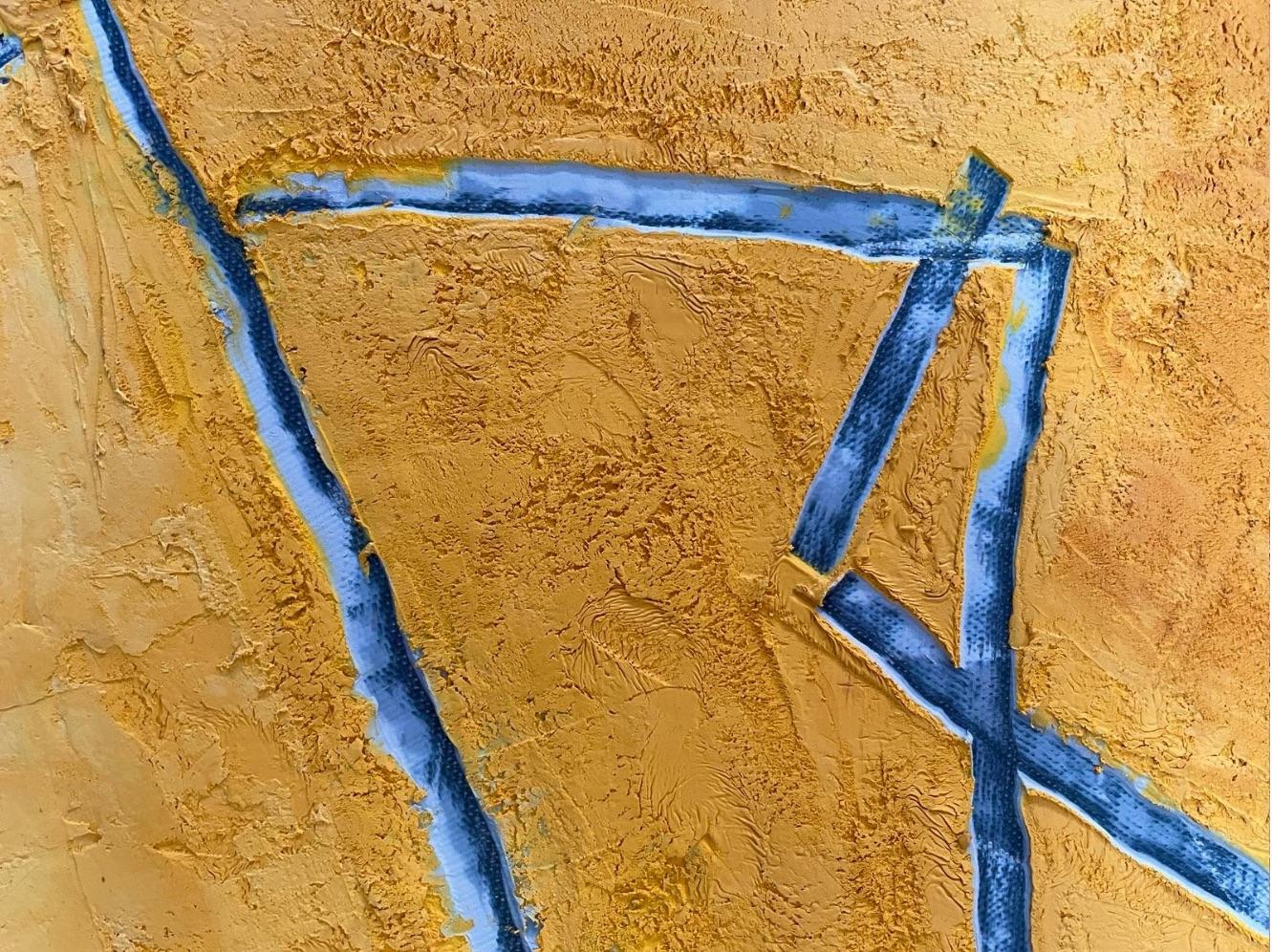 -Sommières by Georges Ferrato
-Oil on Canvas
-35 x 45.5 in, 89 x 116 cm
-Signed at bottom, signed dated and titled on the back

Ferrato’s work is often associated with the abstractionist tradition, particularly geometric abstraction. While