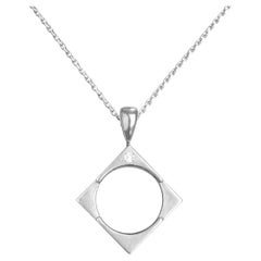 Somsara Eclipse Collar de diamantes y plata