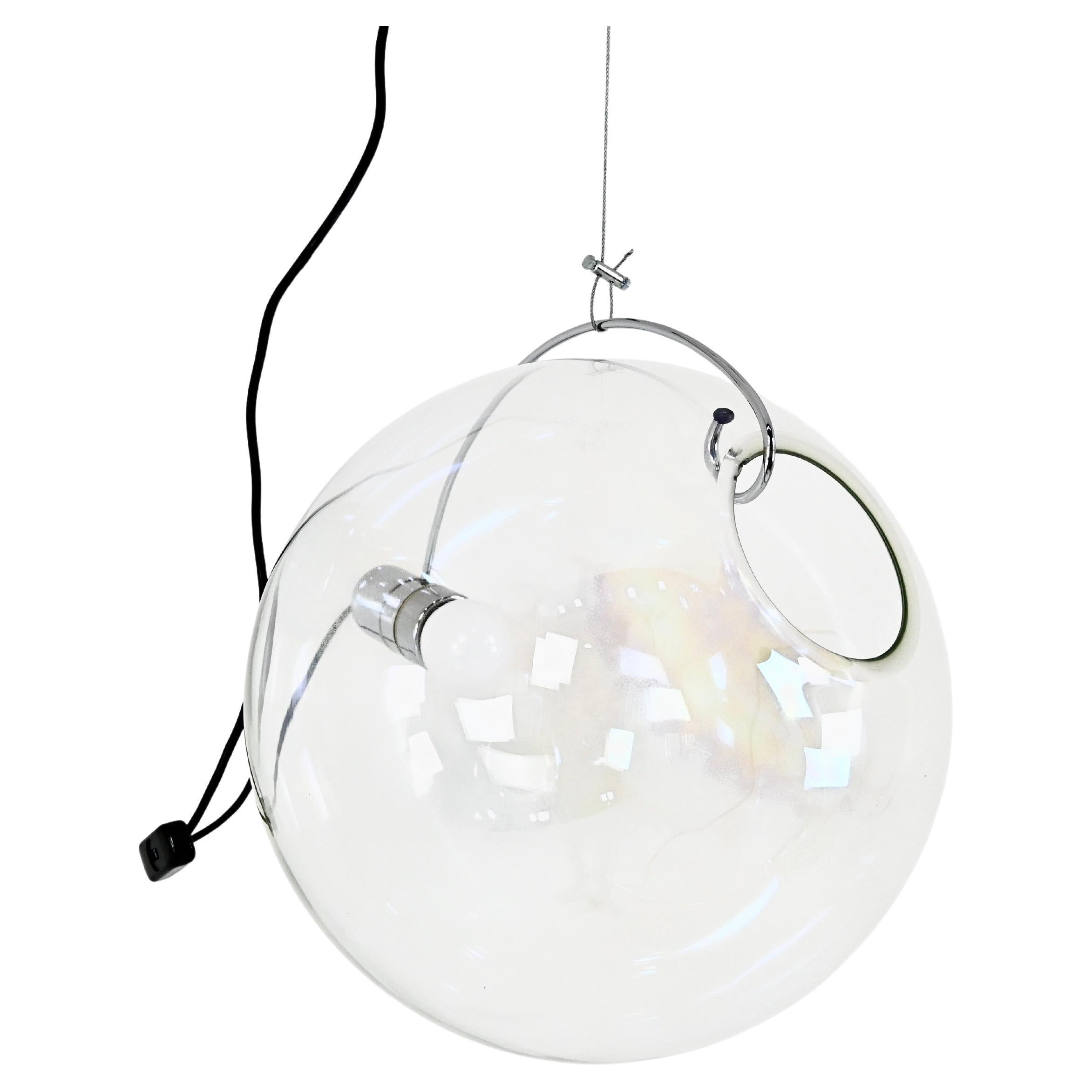 Suspension "Sona" de Carlo Nason pour Lumenform, 1970S