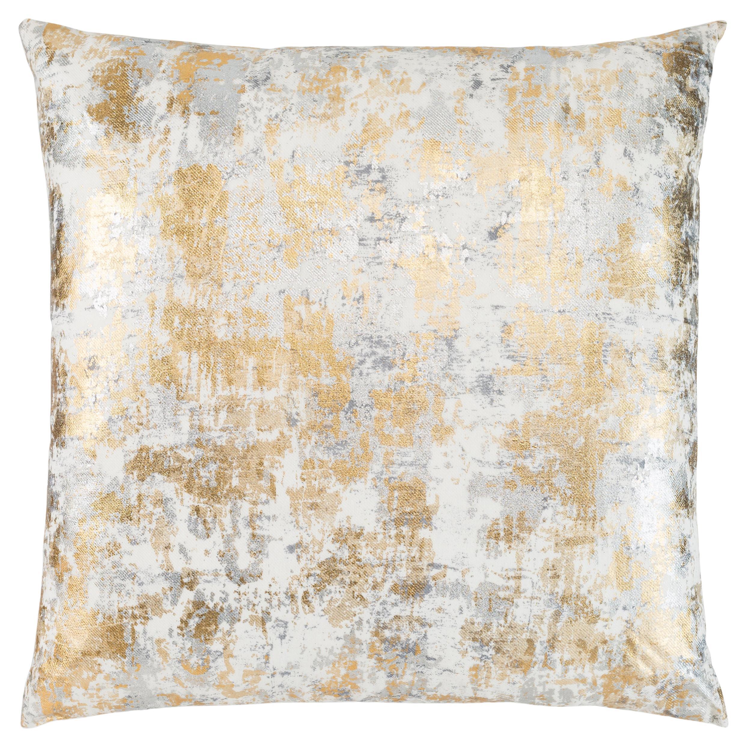 Sona Pillow, Gold Silver For Sale