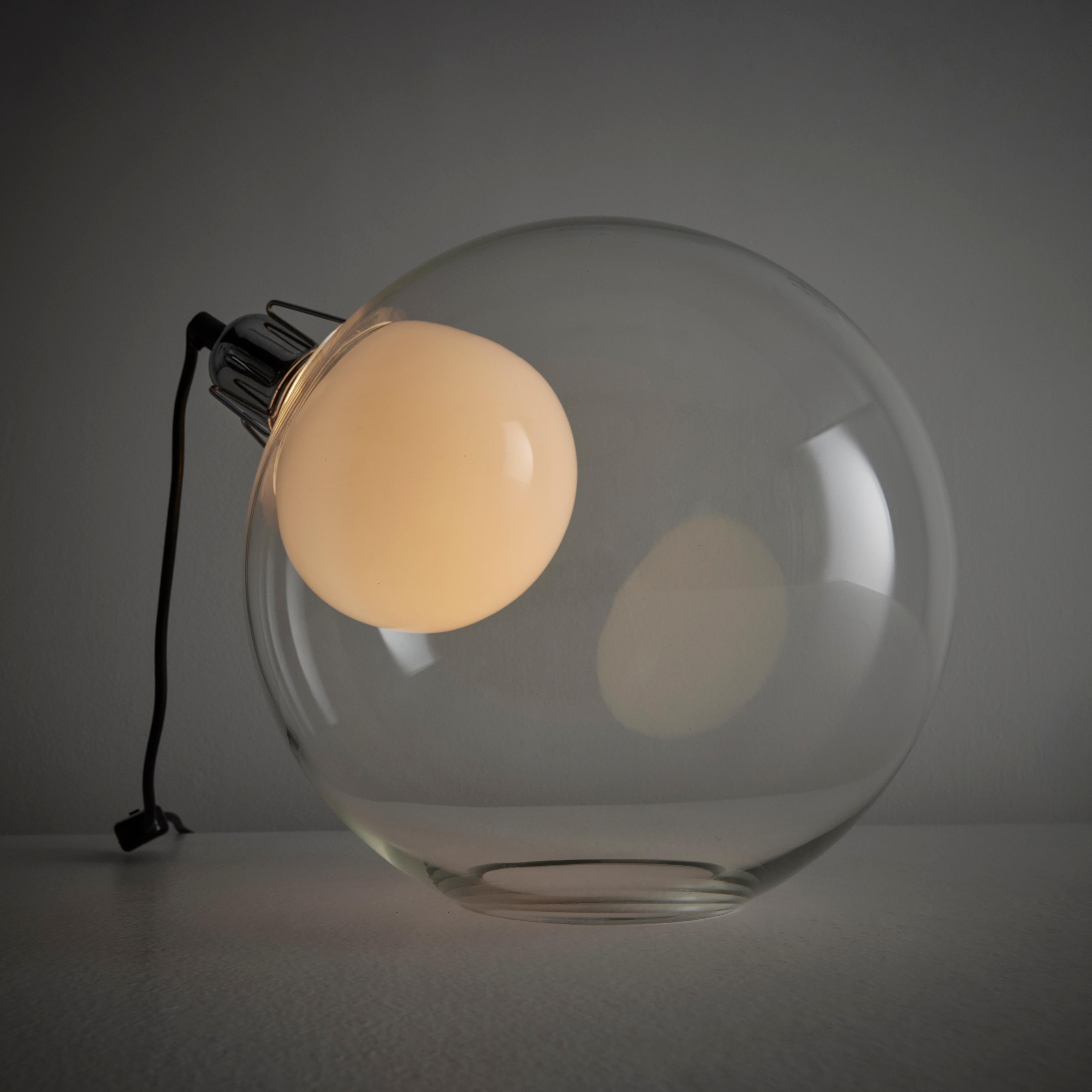 Glass 'Sona' Table Lamp by Carlo Nason for Luneform  For Sale