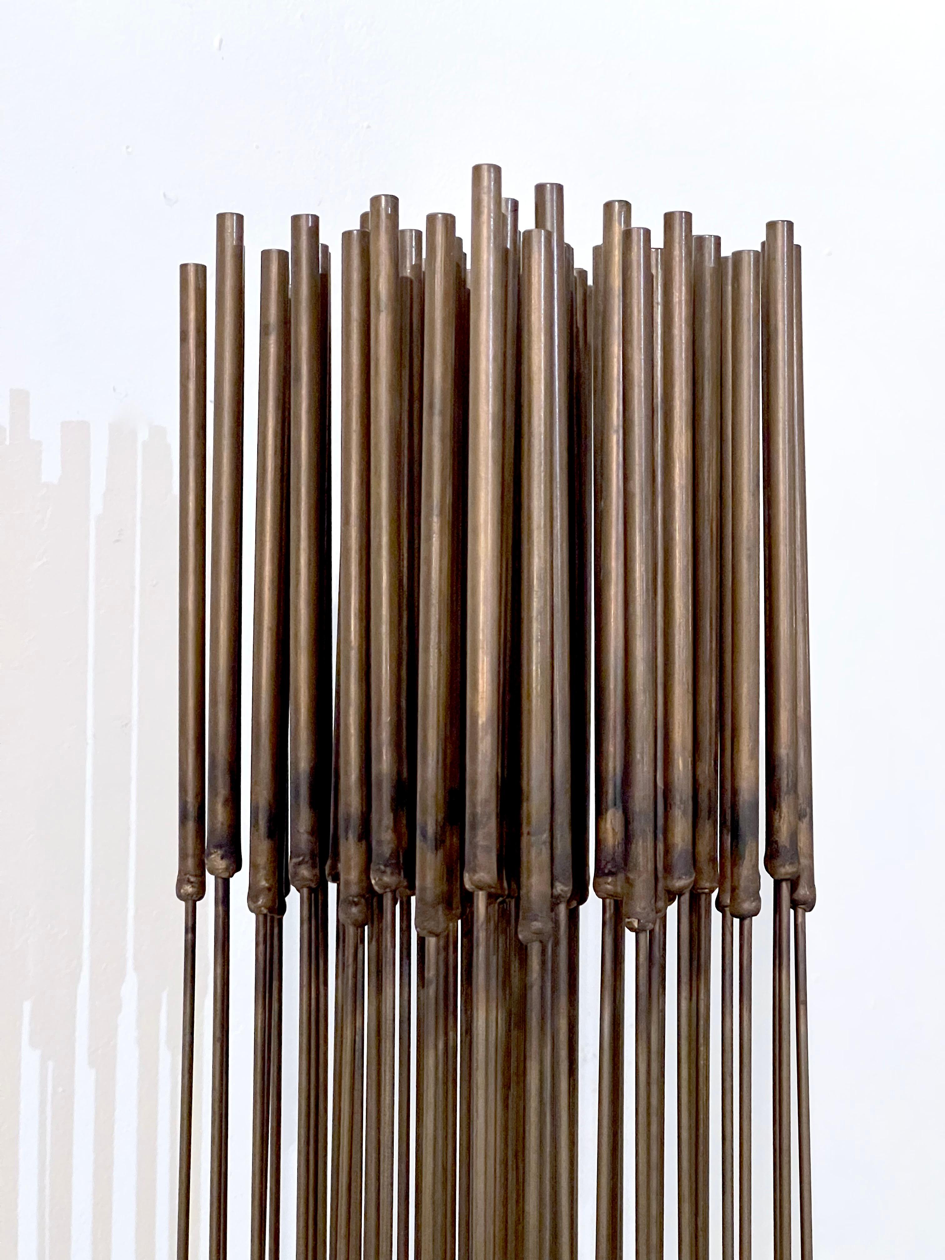 Sonambient Rods Sculpture by Harry Bertoia In Good Condition For Sale In New York, NY