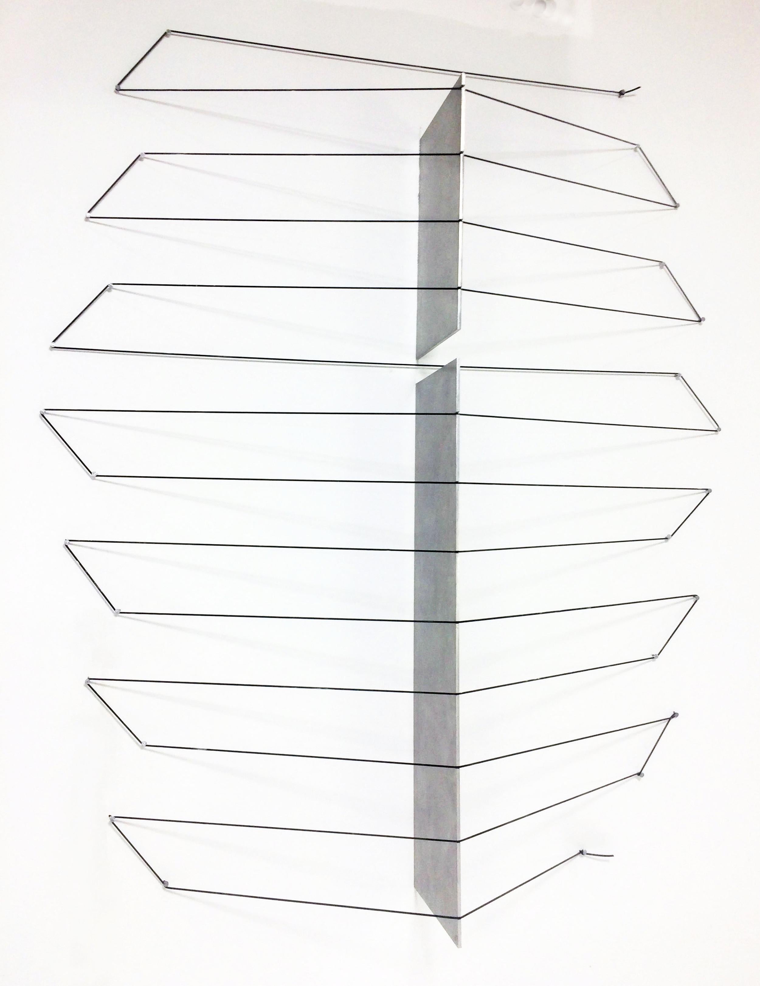 American Sonambient Wall Scultpure by Carol Kreeger Davidson, D. 1975