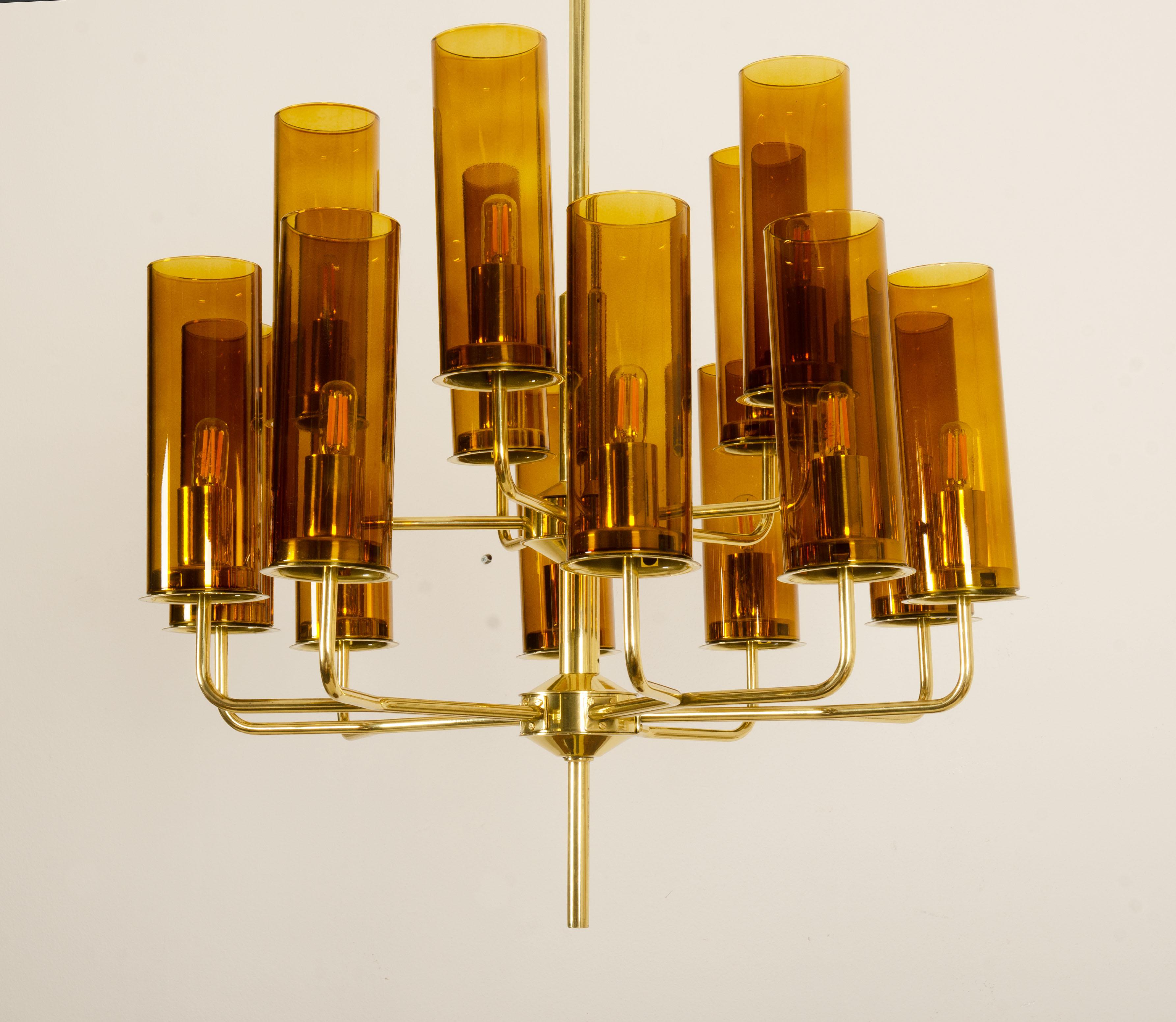 Sonata Chandelier by Hans-Agne Jakobsson In Good Condition For Sale In Vienna, AT