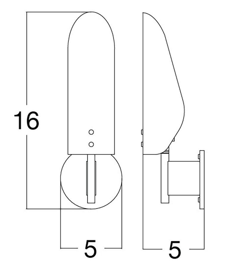 Sonata Wandleuchte Typ 1 – moderne Wandleuchte aus Metall, geätztem Glas und Holz im Angebot 2