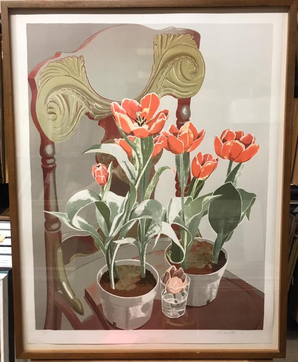 Sondra Freckelton Still-Life Painting - Tulips