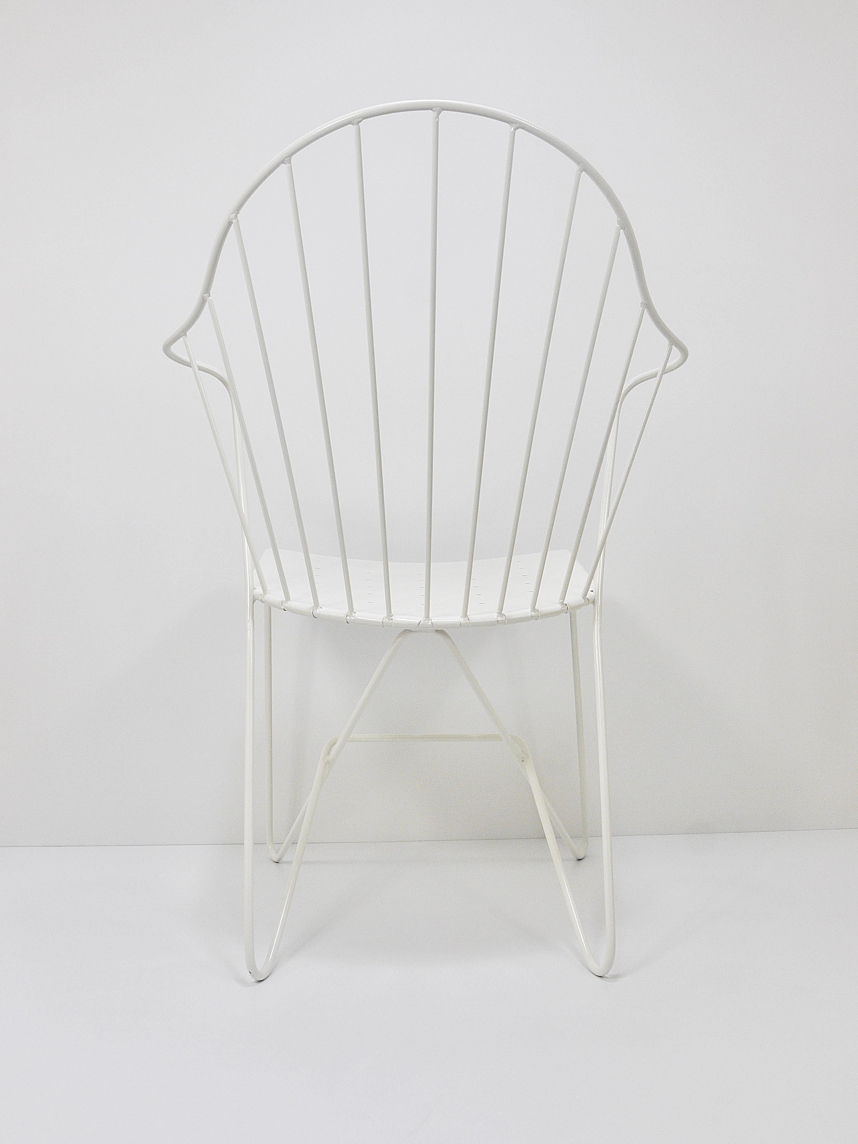 Sonett Astoria Auersperg Midcentury Wire Chair, Karl Fostel, Austria, 1950s For Sale 9