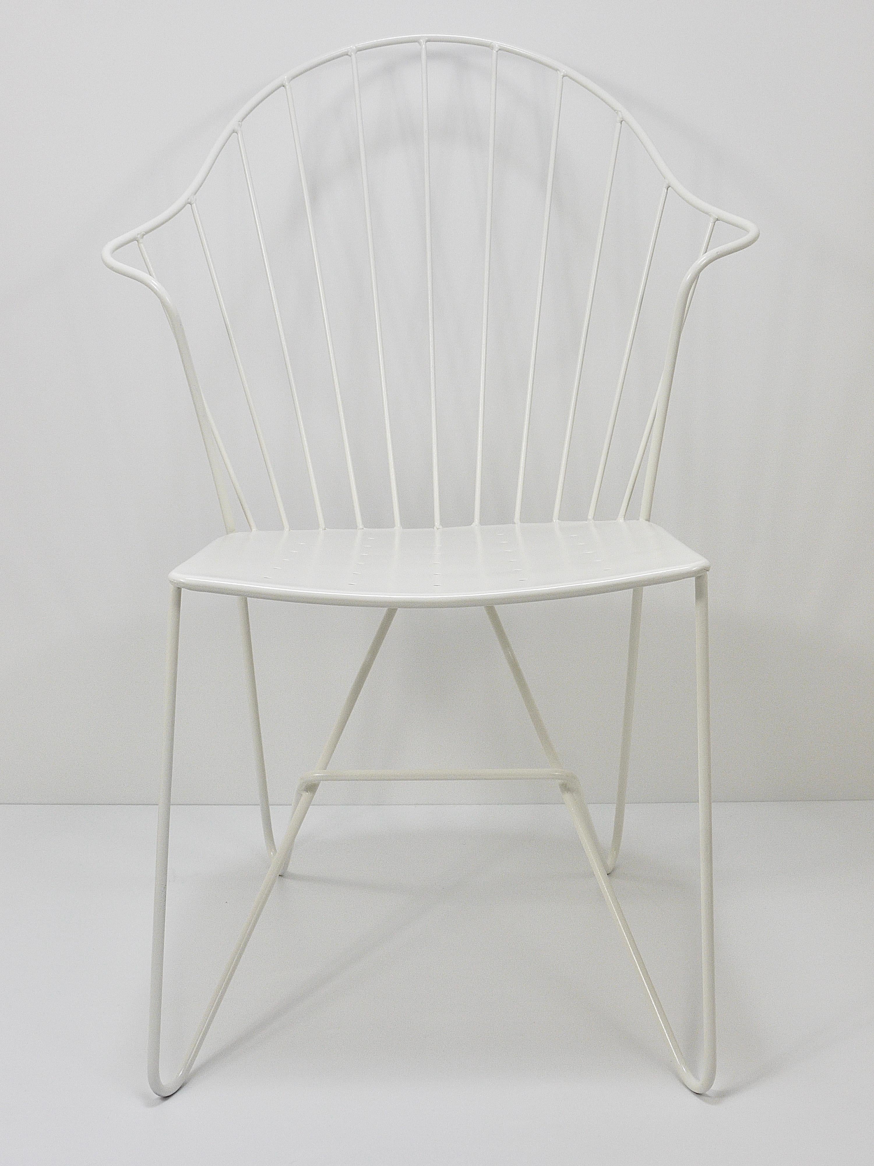 Sonett Astoria Auersperg Midcentury Wire Chair, Karl Fostel, Austria, 1950s For Sale 13