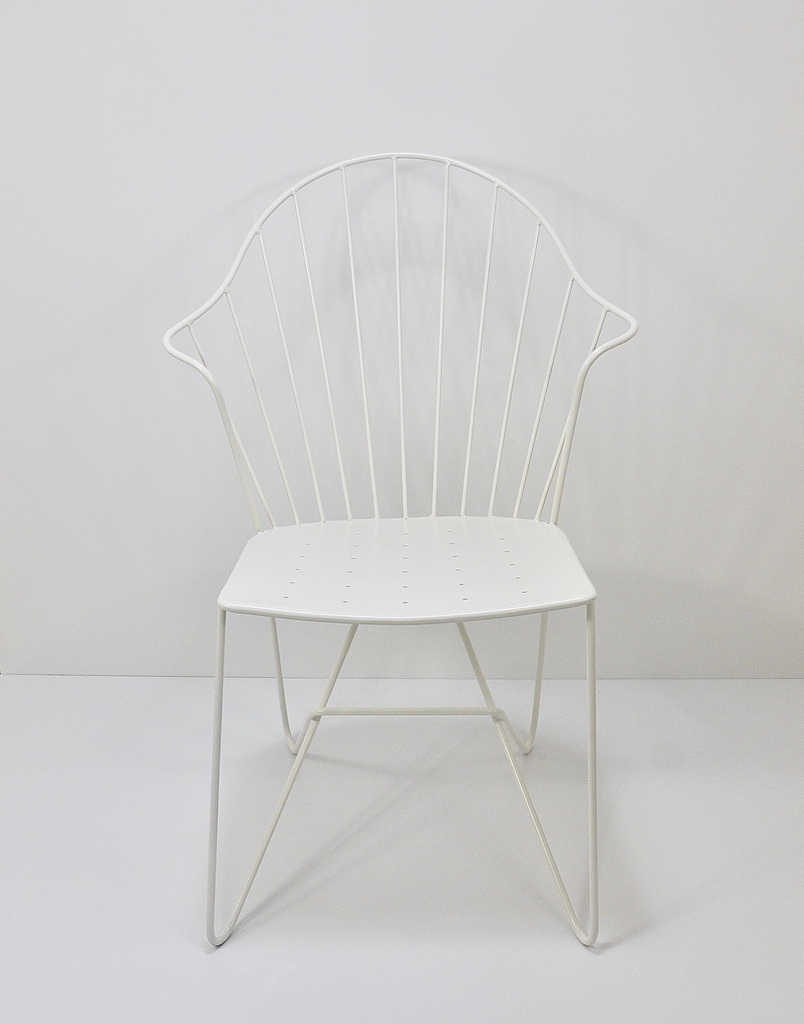 Mid-Century Modern Sonett Astoria Auersperg Midcentury Wire Chair, Karl Fostel, Austria, 1950s For Sale