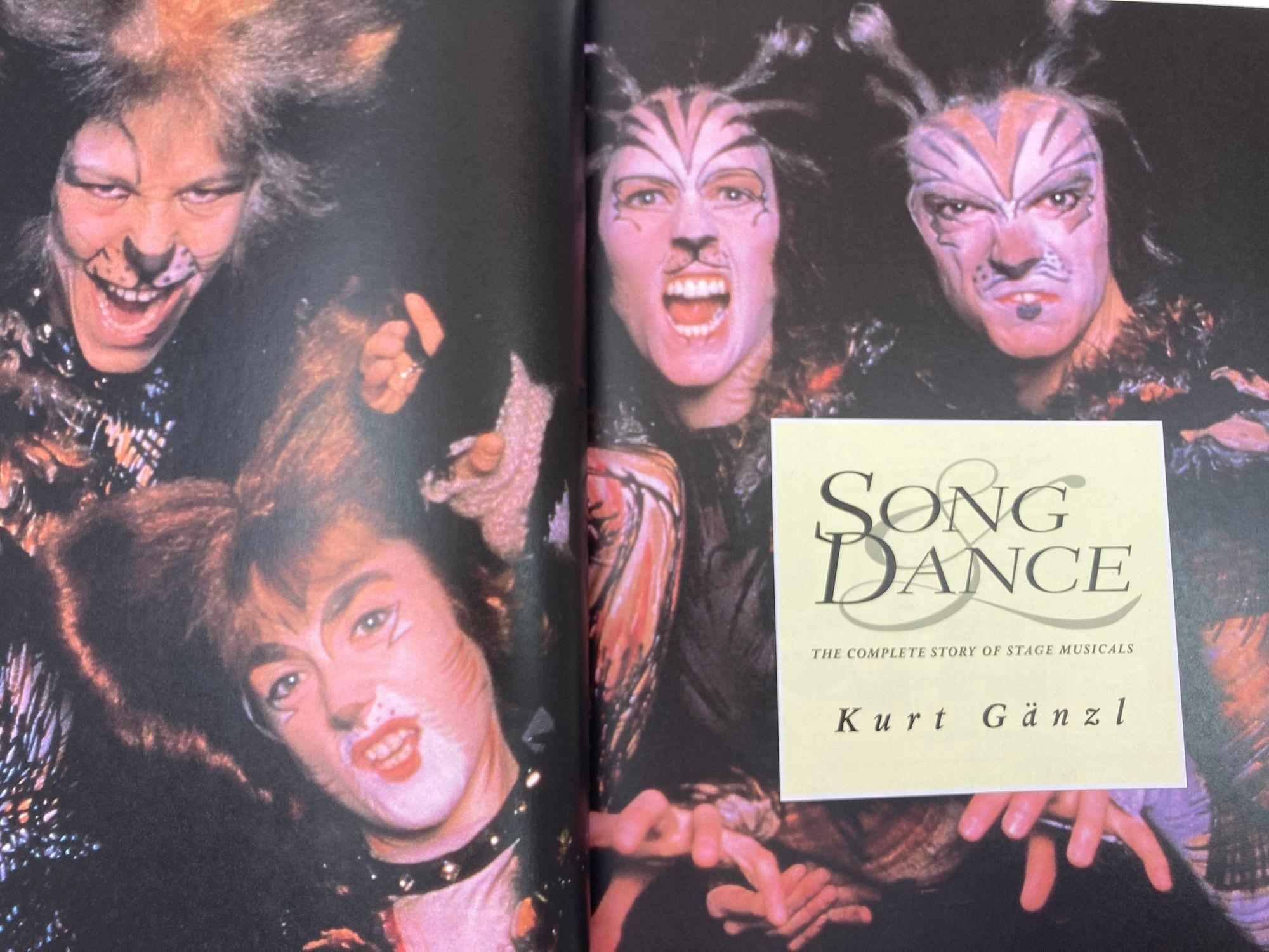 Song & Dance The Complete Story of Stage Musicals Kurt Ganzl Hardcover Book For Sale 1