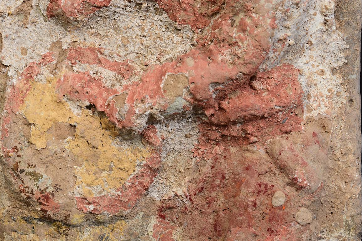 Dinastía Song, Antiguo Panel de Cerámica China Pintada de Músico Tamborilero siglo XVIII y antes