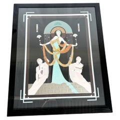 "Song of the Breezes" Limitierte Auflage einer Serigrafie von Lillian Shao