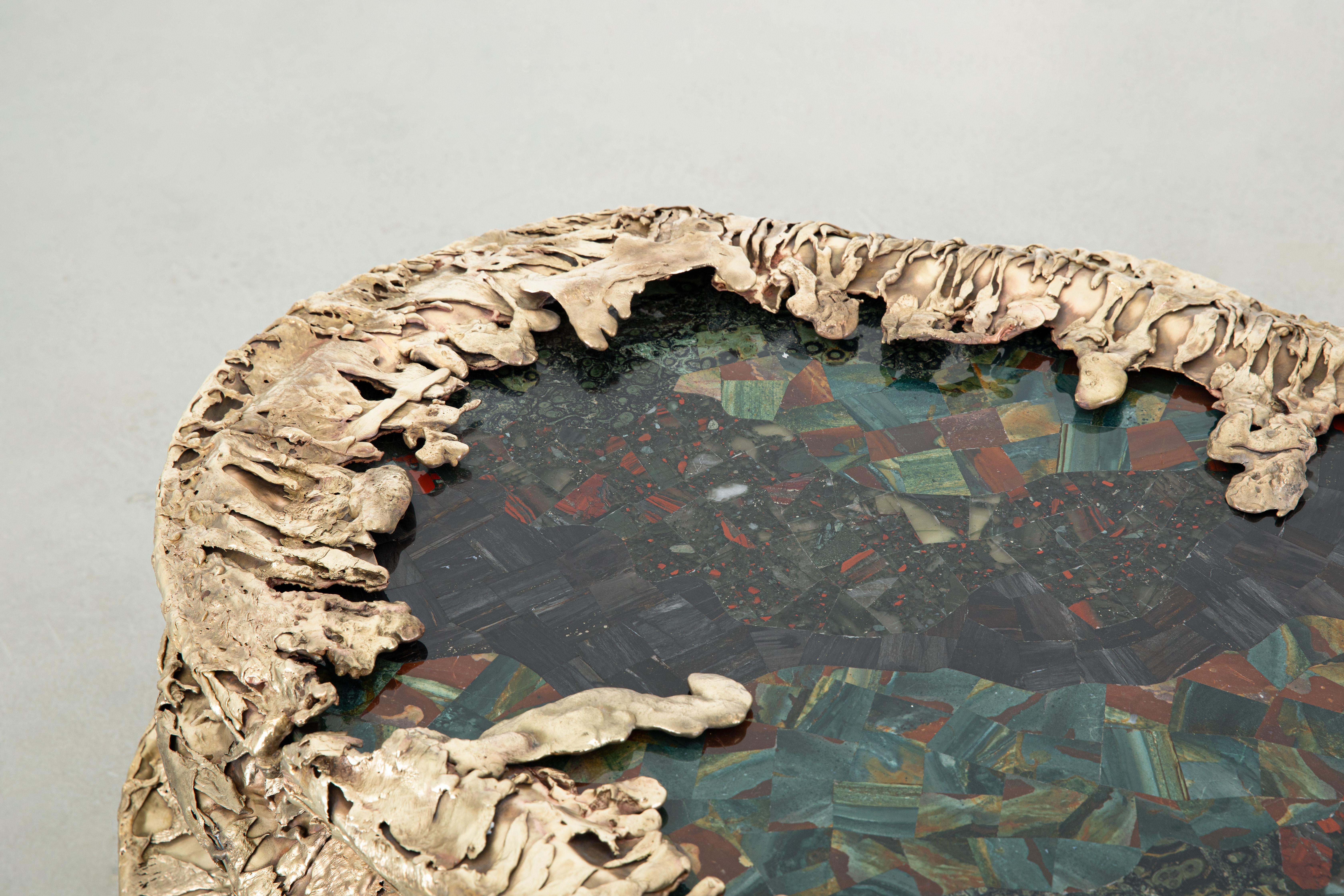 Contemporary Song of the Forest Coffee Table by Vikram Goyal, India