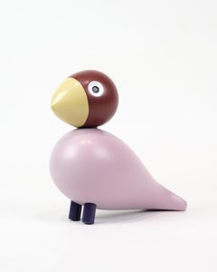 Songbird Made In Painted Beech Wood By Kaj Bojesen