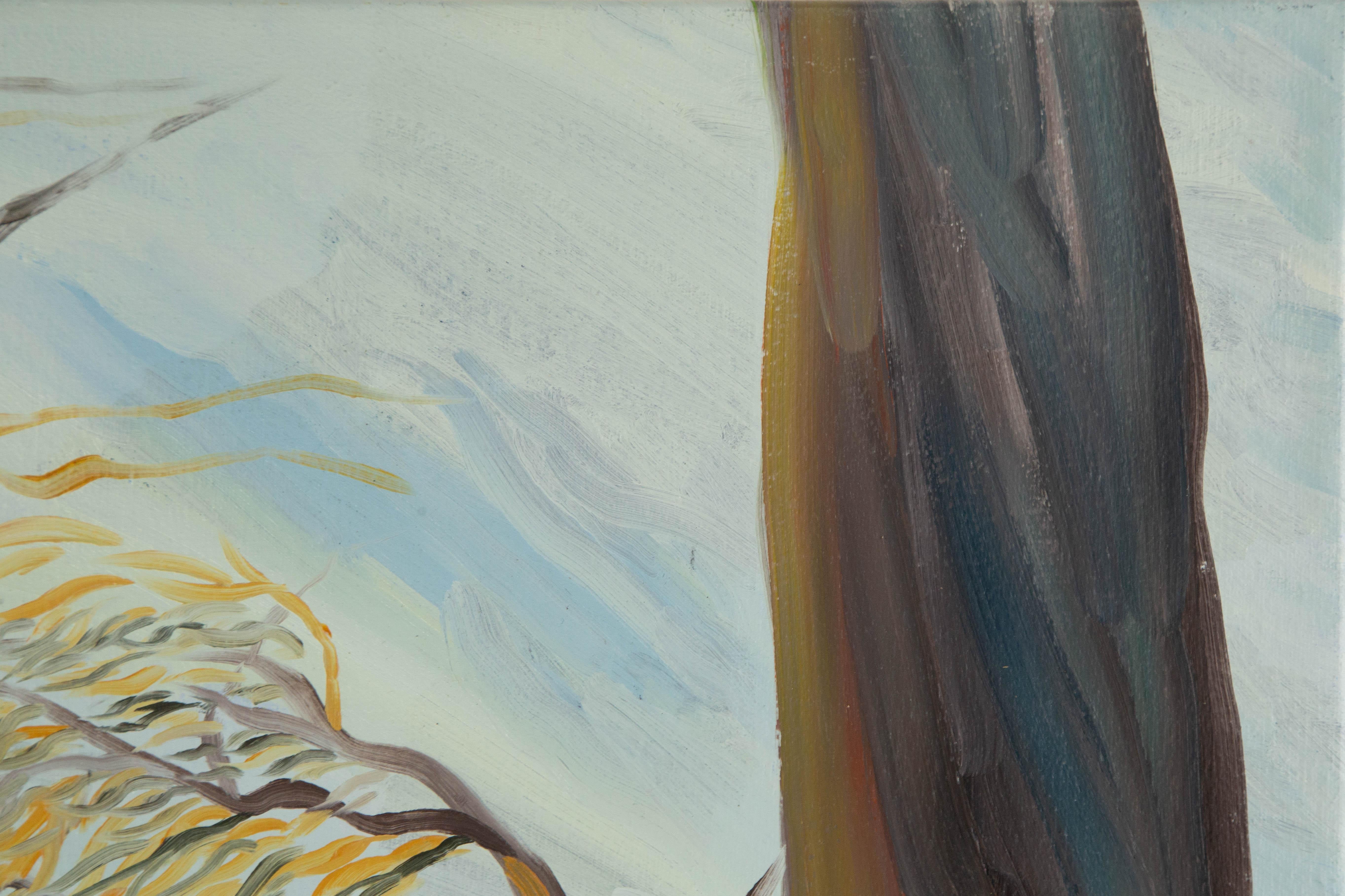 Songjun Hu Landschaft Original Öl auf Leinwand 