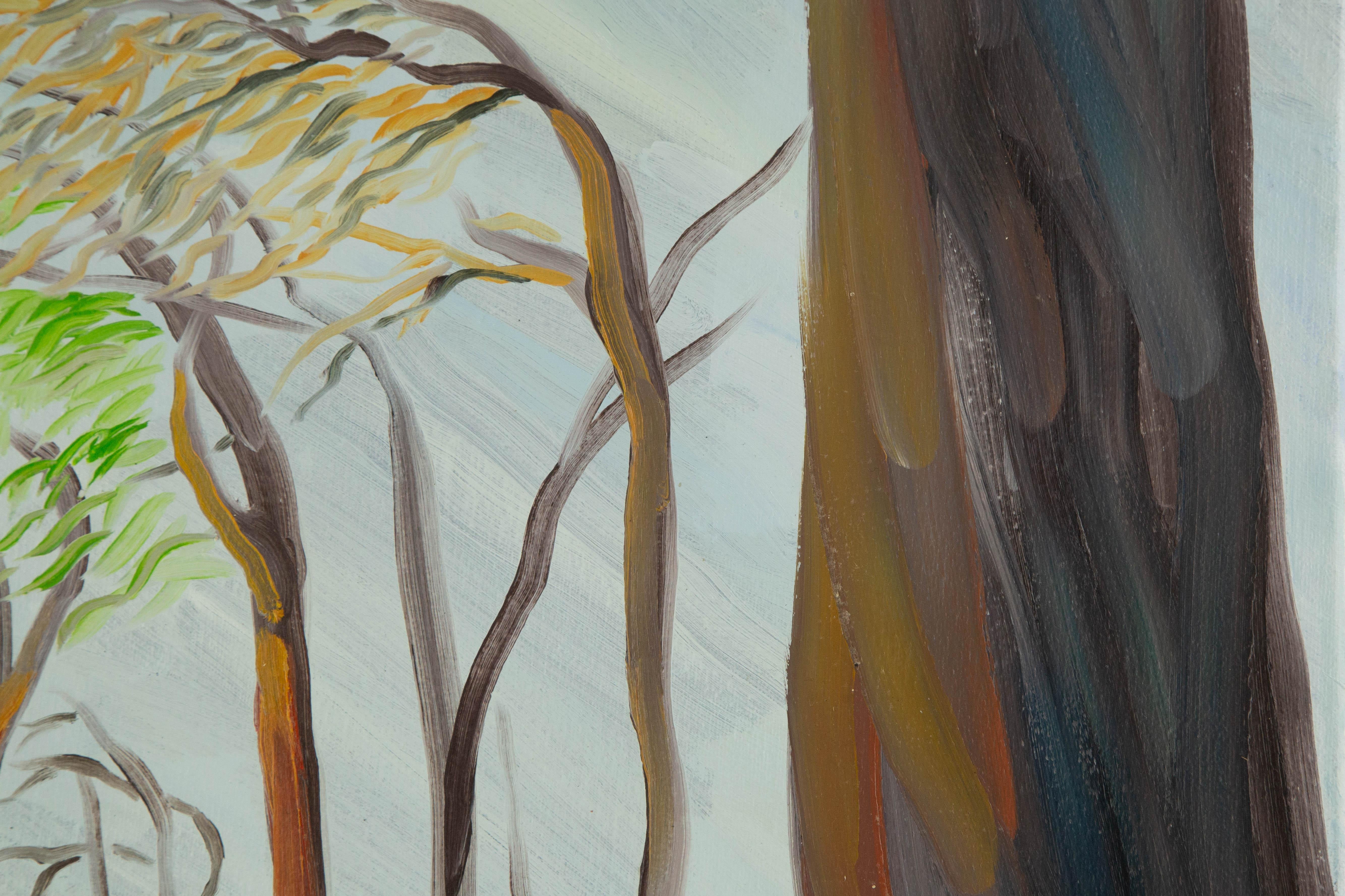 Songjun Hu Landschaft Original Öl auf Leinwand 