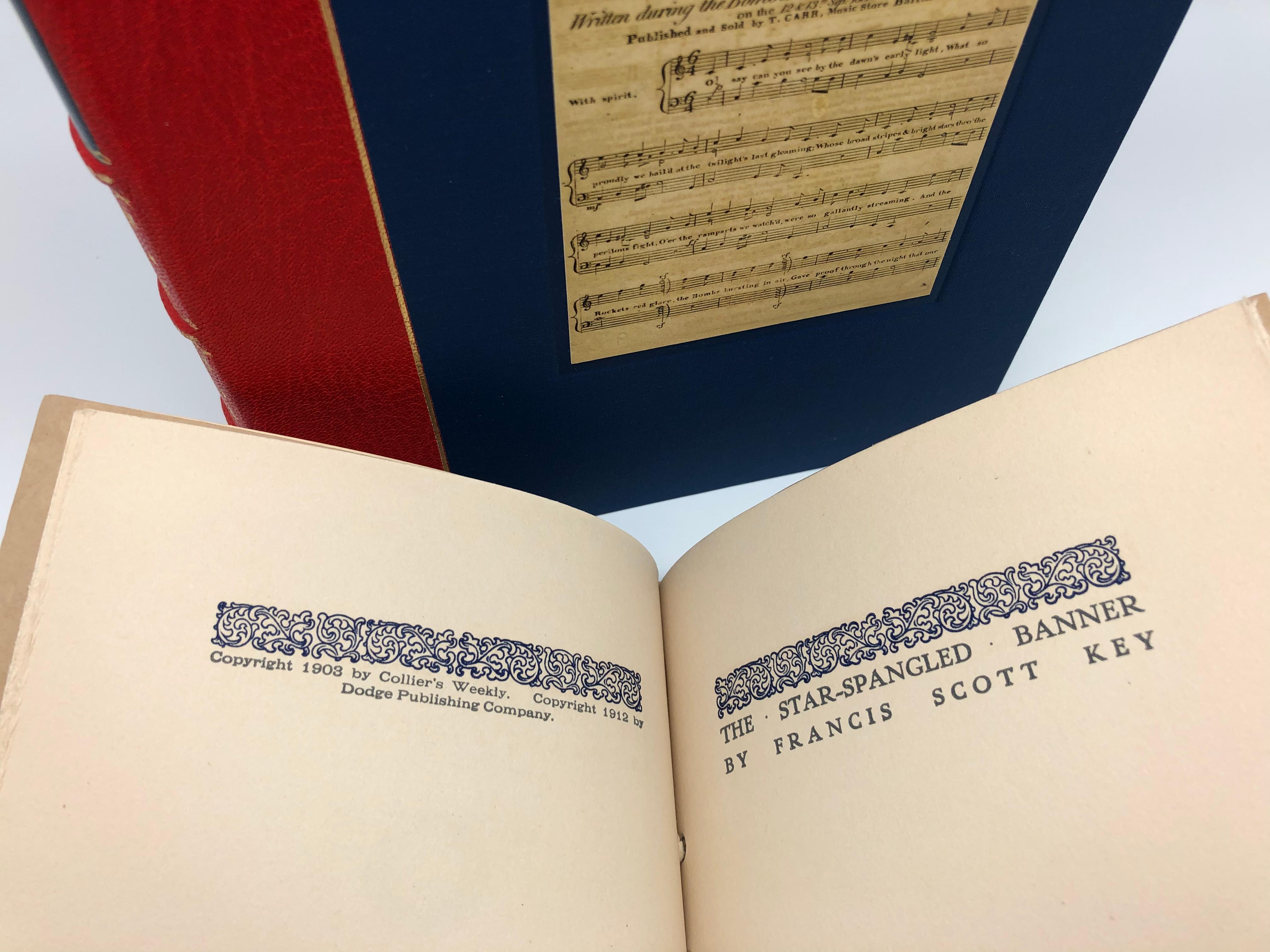 North American Songs We Love, Star Spangled Banner by Howard Pyle, Presumed First Edition, 1912