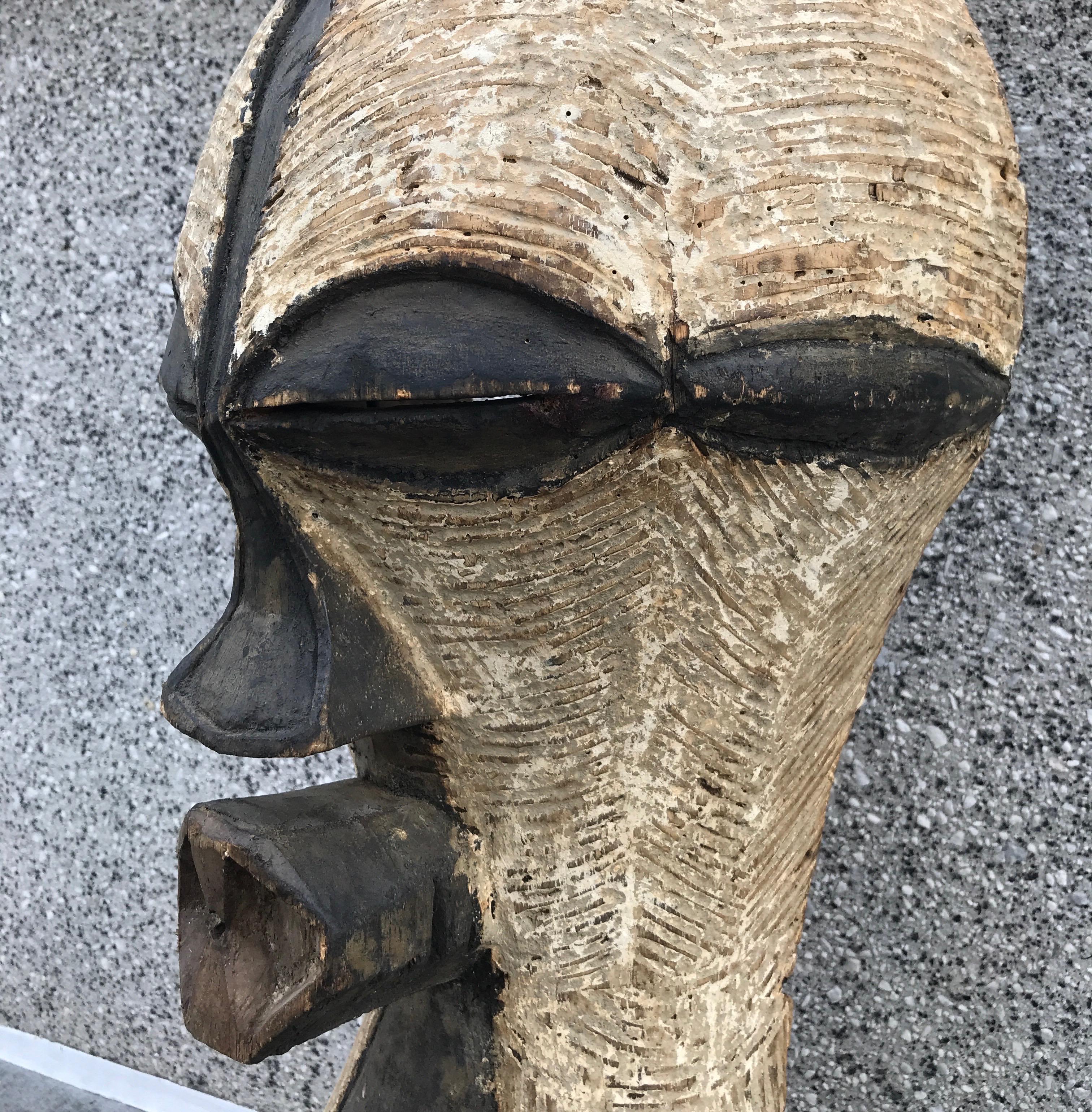 Songye Style Female Dance Mask For Sale at 1stDibs