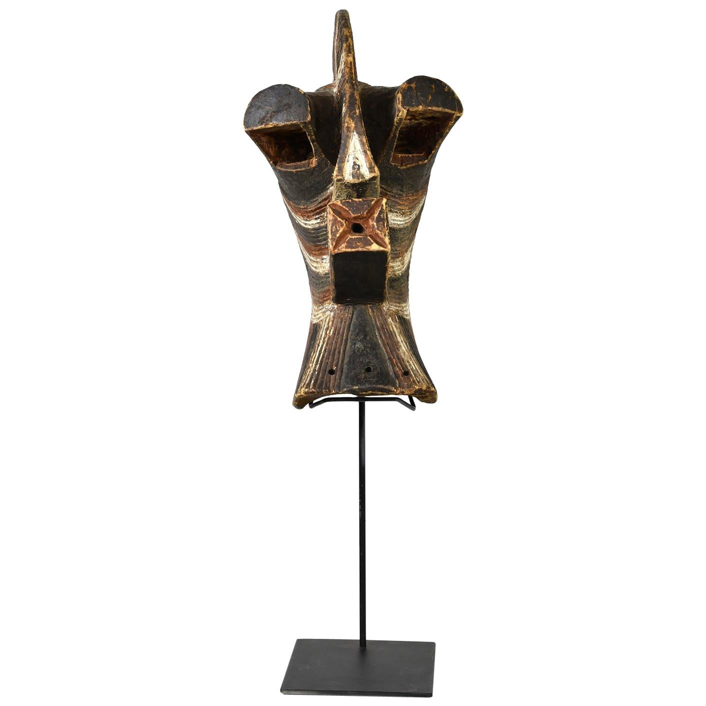 Songye "Male" Kifwebe Ceremonial Mask, Democratic Republic of Congo, Africa 1900