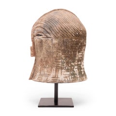Songye-Style Ceramic Helmet Mask
