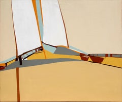 Il viaggio di Regina, dipinto astratto di Soni Wallace