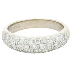 Bracelet Sonia B en or blanc 14 carats avec pavé de diamants