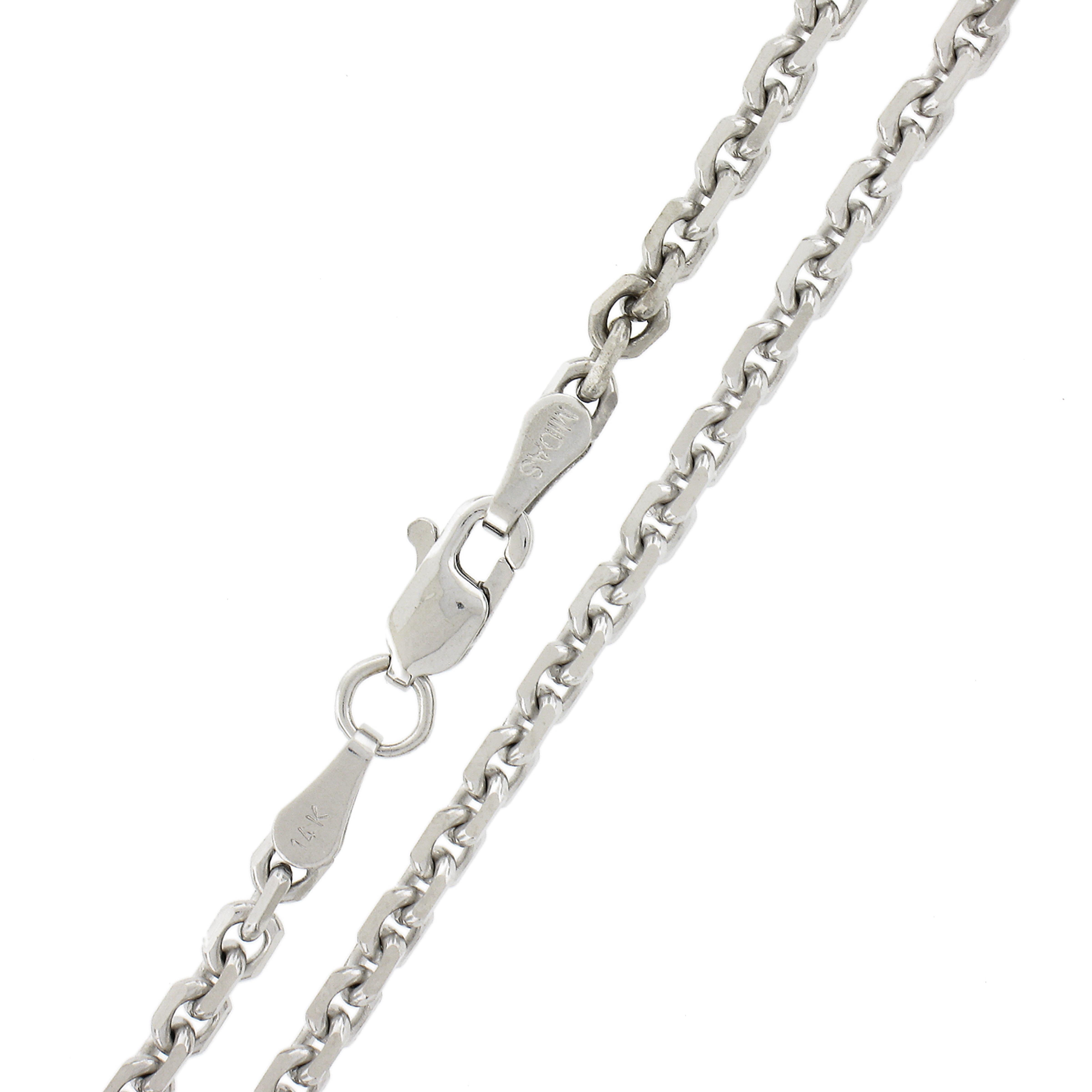 Sonia B. 14k Weißgold 0,75 Karat Diamant-Schmetterlingsanhänger auf 17