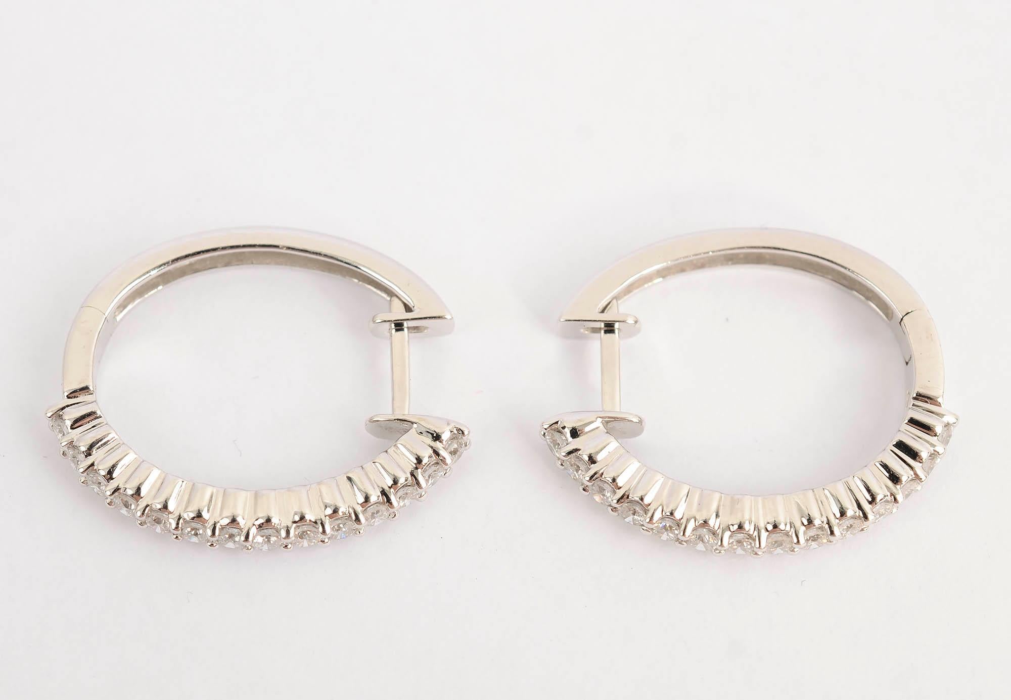 b hoop earrings